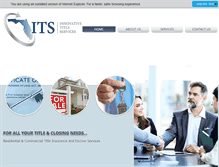 Tablet Screenshot of itsfla.com